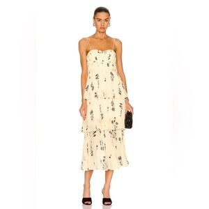 Self Portrait yellow dress size US 4